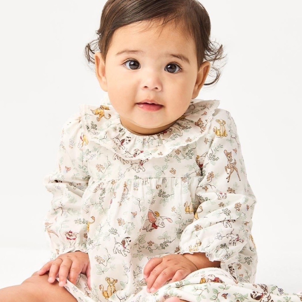 Janie and Jack Disney Toile Baby Matching Set